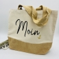 Preview: Jute Tasche -Wunschname-