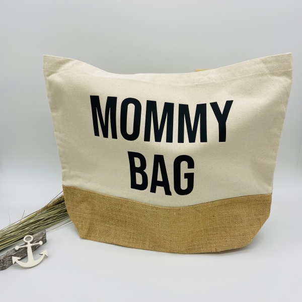 Jute Tasche -MOMMY BAG-